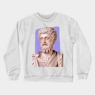 Roman Emperor Marcus Aurelius illustration Crewneck Sweatshirt